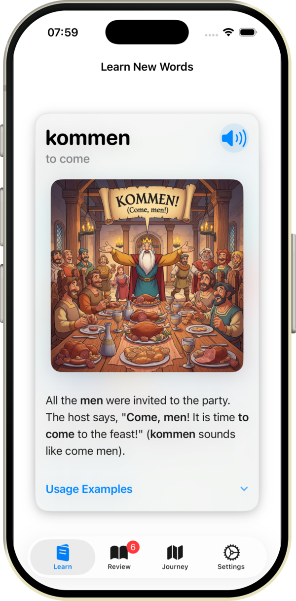 Stories Screen