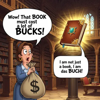 das Buch: the book