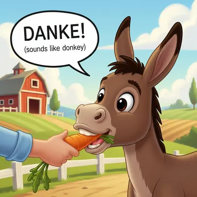 danke: thank you