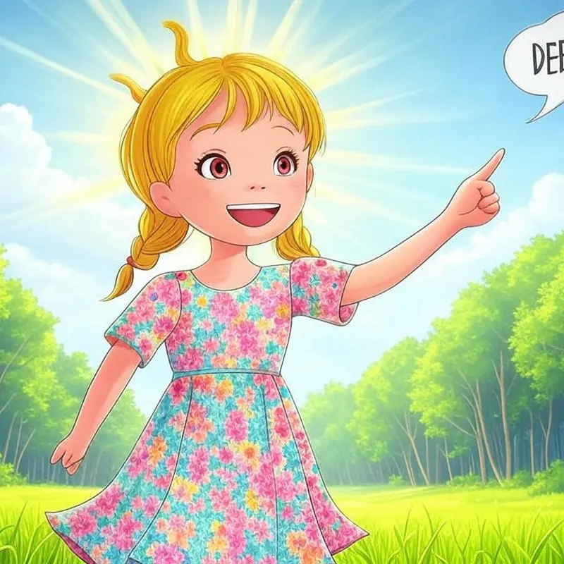 Funny picture to remember the German word die, meaning the