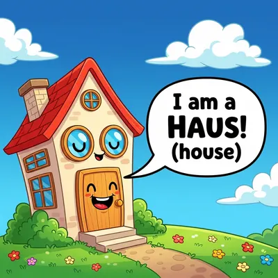 das Haus: the house