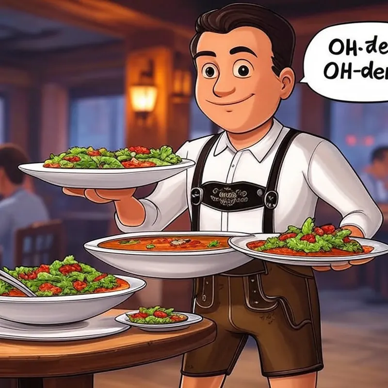 Funny picture to remember the German word oder, meaning or